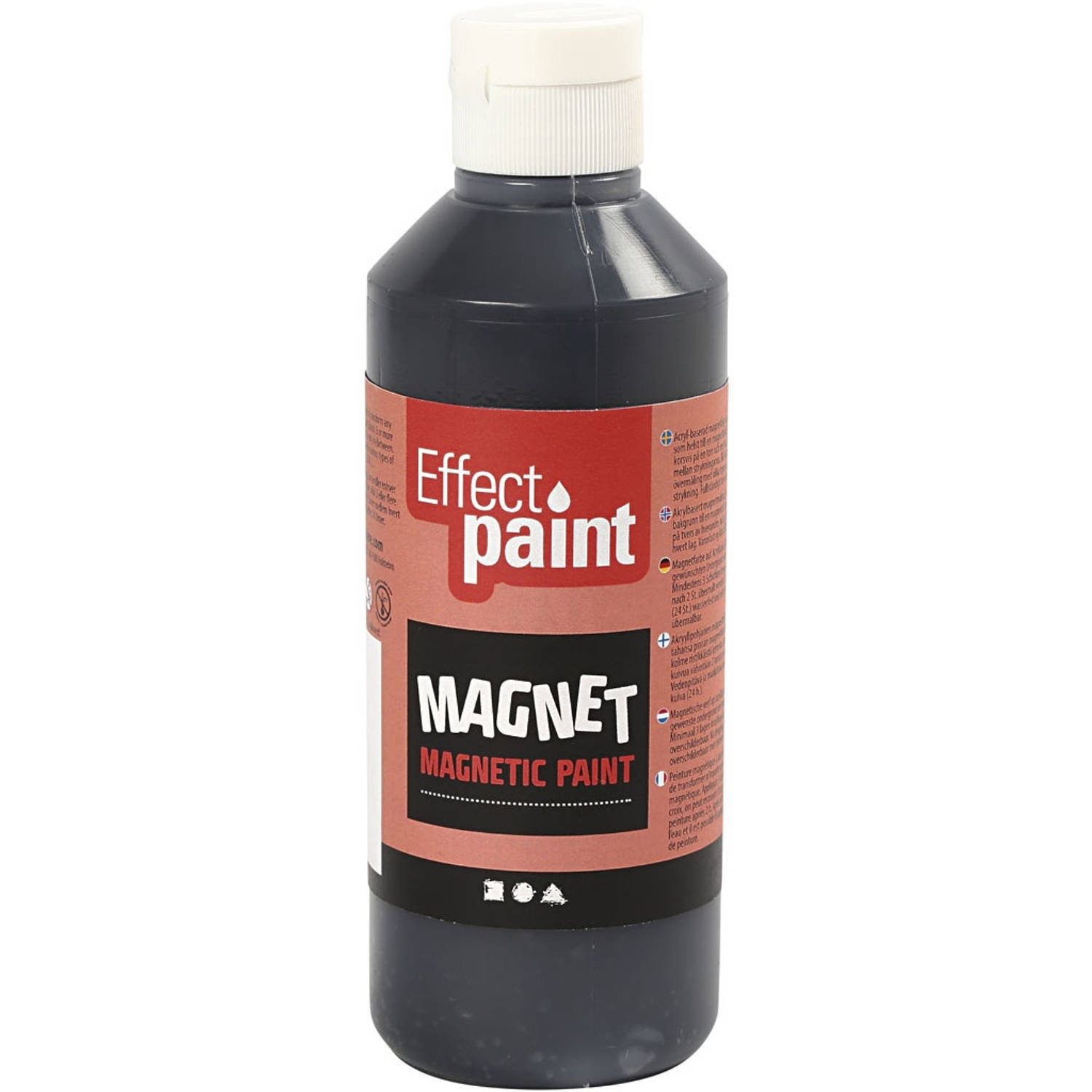 Creative magneetverf zwart 250 ml