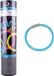 Funny Fashion Glow in the dark armbandjes - 100x - blauw - 25 cm - neon glow - oplichtende sieraden