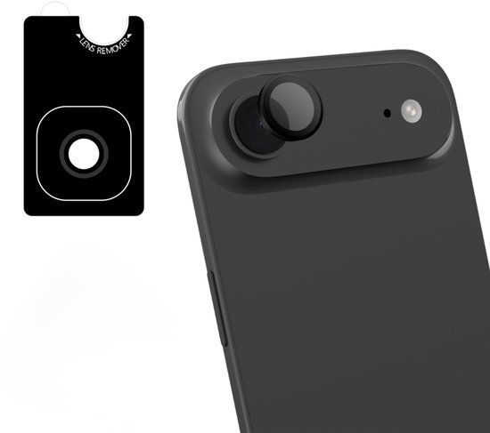 imoshion Camera Lens Protector - Geschikt voor Apple iPhone Air - 2 Pack - Zwart