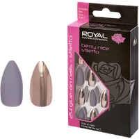 Royal Koninklijke Berry Nice Stiletto Kunstnagels - 24 stuks