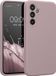 kwmobile hoesje geschikt voor Samsung Galaxy A54 5G - TPU backcover met siliconen coating - Smartphone case in lila wolk