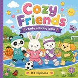 Cozy Friends Comfy Coloring Book