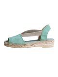 Toni Pons ELLA | Platte damesespadrille van suède - MINT, 42