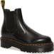 Dr. Martens Dames Laars 2976 Quad Black Polished Smooth Zwart Maat 38