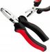 CIMCO-Werkzeugfabrik Carl Jul. Müller GmbH & Co. KG 10 0352 - Lineman's pliers - Shock resistant - PU plastic - Steel - Plastic - Black - Red - 16 cm