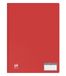 Oxford 400108022 presentatiedisplayboek 40 vakken A4 Rood