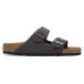 Birkenstock Arizona Birkibuc Sandalen Heren Velvet Gray Maat 45
