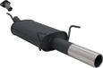 Viking Choice Sportuitlaat Opel Astra G Coupe / Cabrio - Zwart Einddemper