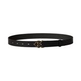 Calvin Klein Riem Leer Mannen Goud/Zwart