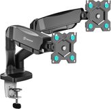 ONKRON G160-B Dubbele Monitorhouder Zwart
