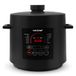 NutriChef Elektrische Druk Cooker 6L – 12-in-1 Multicooker Digitale One Pot Cooker met Presets, Non-Stick Binnenpan, Instelbare Tijd & Temperatuur, Zwart