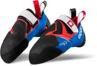 Ocun Nitro Chaussures d'escalade, Bleu/Rouge 2023 UK 6,5 | EU 40 Chaussures d'escalade