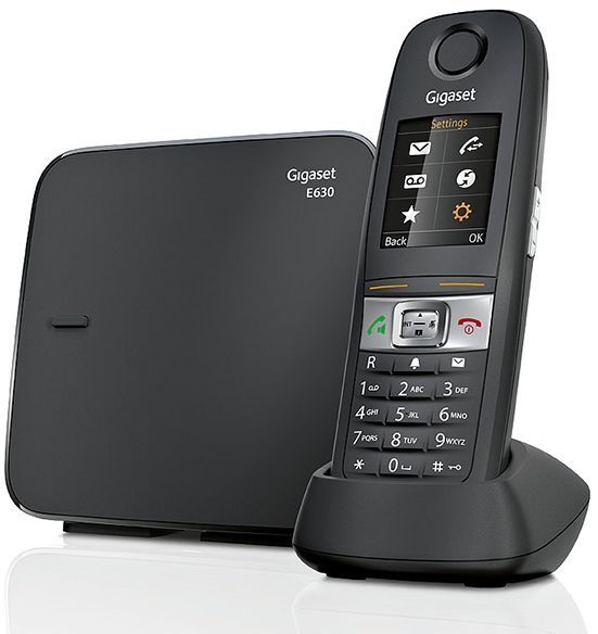 Gigaset E630 DECT Phone - Black