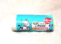 Kattentoilettas, Aimé Zak voor kattenbak met lint, 12 zakken, 42 x 30 cm