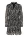 ONLY Blousejurk 'ONLCaroline' taupe / lichtgrijs / zwart