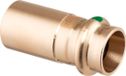 Viega Sanpress raccord, d1 54, d2 22 cuivre rouge ou bronze silicium Modèle 2215.1, 287351