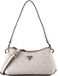 GUESS Noelle II Tri Compartment Shoulder Crossbody Bag Bone Logo crème