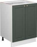 Vicco Fame-Line Keukenonderkast – 60 cm, WB Eik Groen-Goud Landhuis