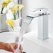 Unyqoos Robinet de salle de bain cascade lavabo robinet chrome