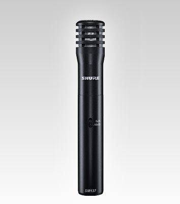Shure SM137 Studio Microfoon - Cardioid - XLR - Zwart