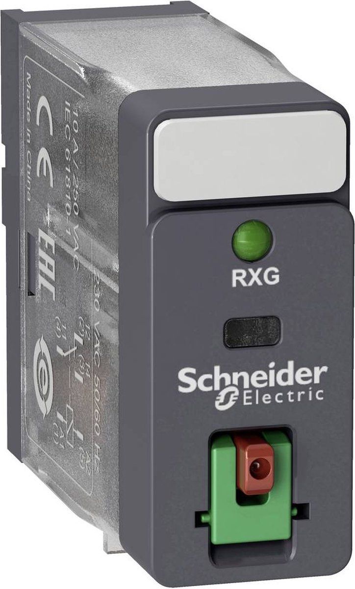 SCHNEIDER ELECTRIC RXG12P7 Steekrelais 230 V/AC 10 A 1x wisselcontact