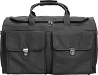 Harold's Landelijke reistas leer 55 cm - zwart