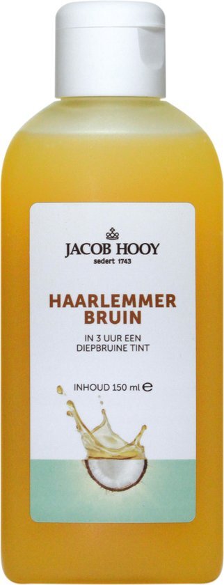 Jacob Hooy Haarlemmerbruin 150ml