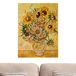 Toile et set de peinture pour art floral 30x40 cm