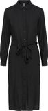 PIECES PCCAMMIE LS MIDI SHIRT DRESS NOOS BC Dames Jurk - Maat S
