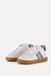 Shoesme Wit-Blauw Sneakertje - Sneakers Kinderen - Jongens - White Blue - Leer - Maat 19