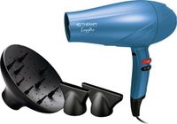 GA.MA Leggero Ion 4D Therapy haardroger 2400 W Zwart, Blauw