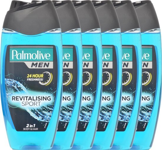 Palmolive Douchegel For Men Revitalising Sport - 6 x 250 ml - Voordeelverpakking