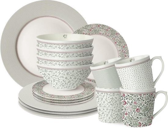 Laura Ashley Giftset 16 Delig Servies