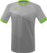 Erima Mantua Shirt à manches courtes pour hommes - Green Gecko / Silver Grey | Taille : M
