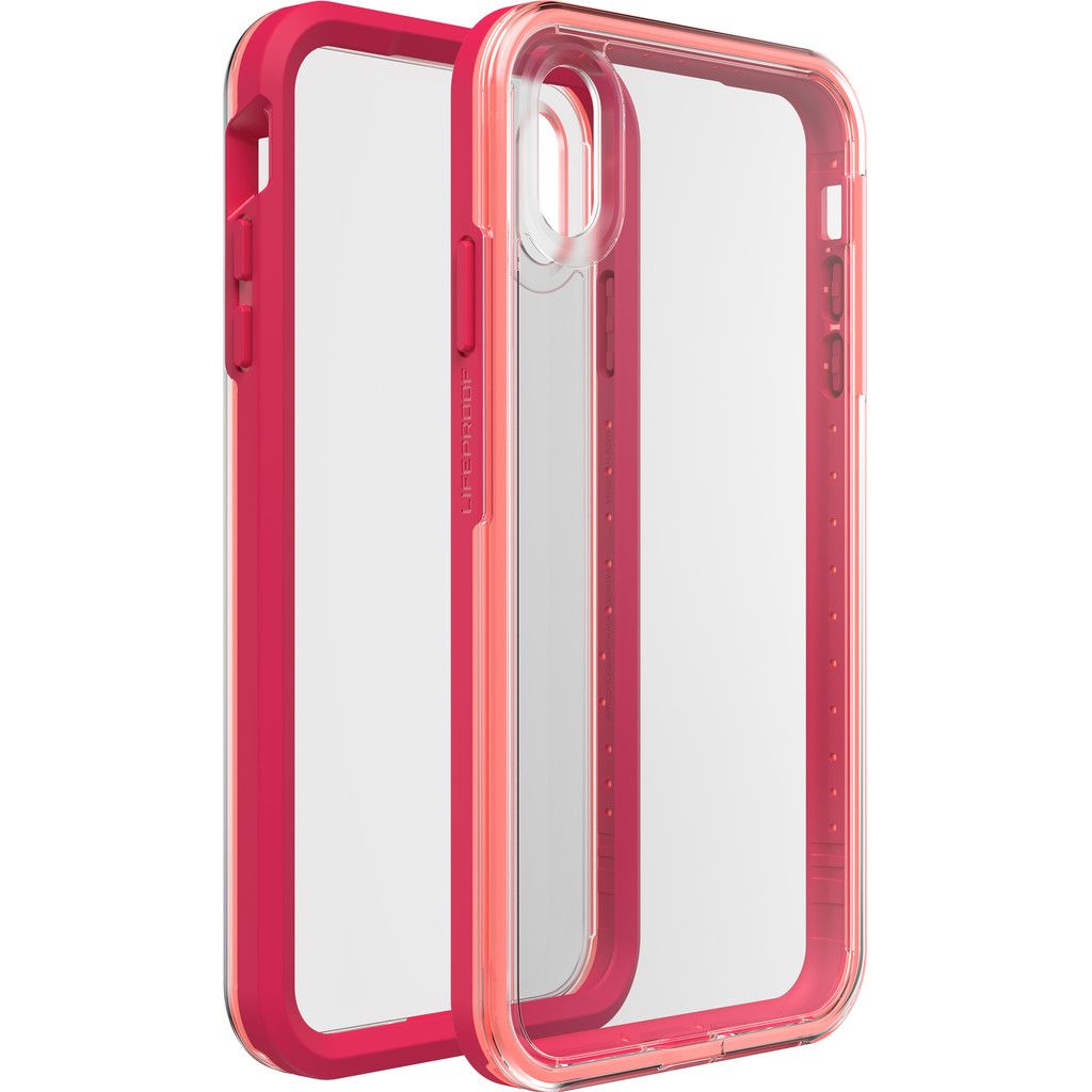 LifeProof Slam iPhone XS Max - Roze/Transparant