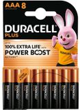 Duracell Alkaline Batterijen Mainline Bst AAA - 10 x 8 stuks - Voordeelverpakking
