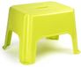 Forte Plastics Keukenkrukje/opstapje - Handy Step - vert - kunststof - 40 x 30 x 28 cm