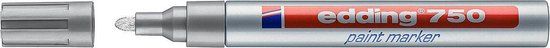 edding Paint Marker 750-54 - Zilver - Verfstift - Zilver - 1 stuk(s)