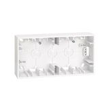 Elektrische Legrand Serie 27 Play 2700752-030 Surface Box 2 Elements White