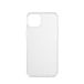 aiino iPhone 15 Glassy hoes van glas en TPU voor iPhone 15, transparant, schokbestendig, krasbestendig, dun profiel, transparant