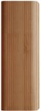 Vente-unique Zwevende badkamerkast van massief hout - Licht naturel - H110 cm - BULMAS