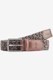 EUREX by Brax Heren 065 gevlochten riem, 74 Marone, 115