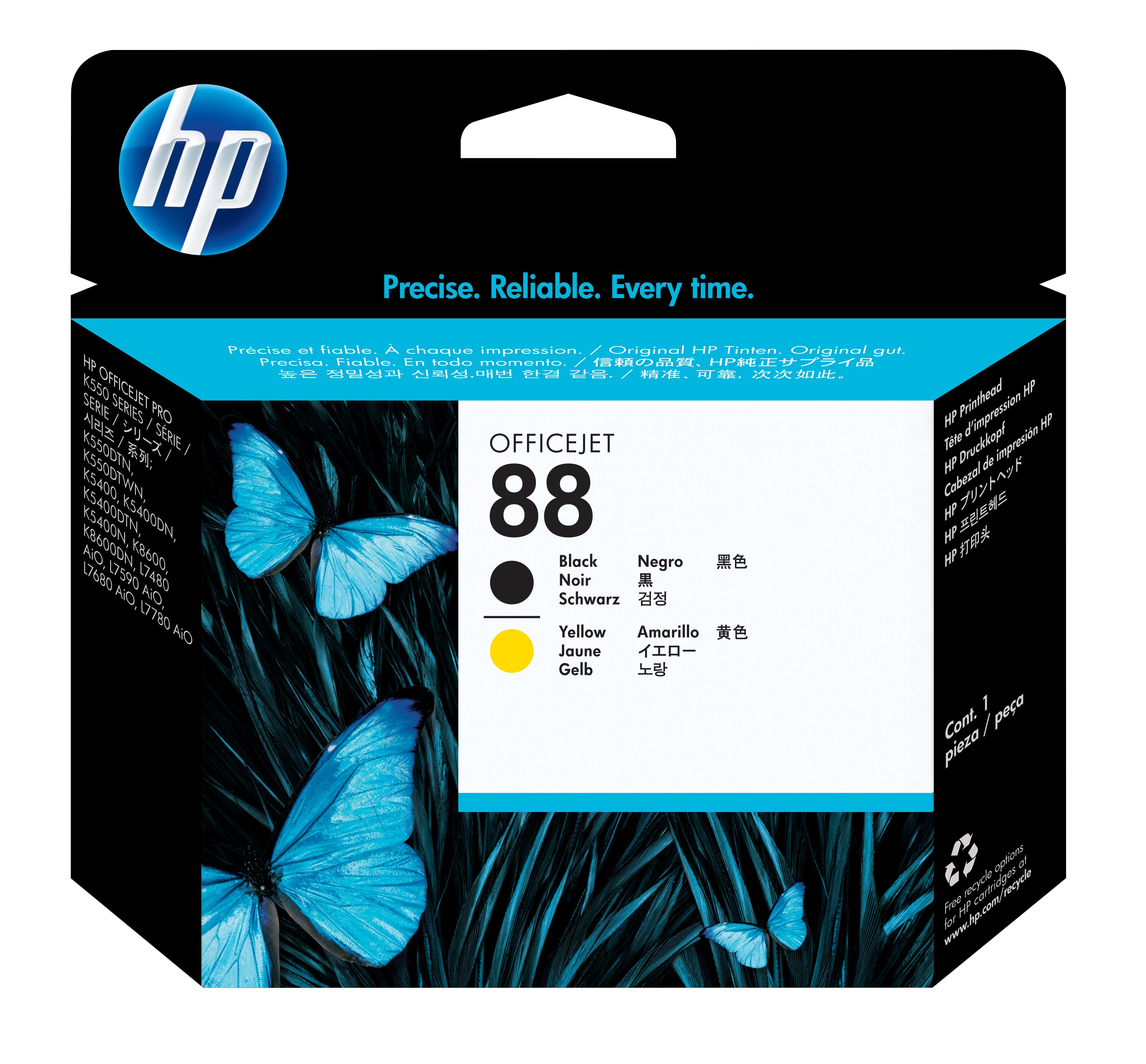 HP 88 - Inktcartridge / Magenta / Cyaan (C9382A)