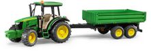 Bruder Tractor with Trailer John Deere 5115M (BR2108) - 1:16 Scale