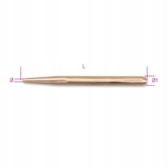Beta Vonkvrije kegelhamer Cu-Be 6x150 mm