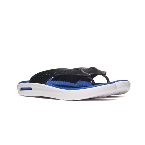 Crocs Heren Inmotion Flip Flop, Zwart/Blauw Bolt, 11 UK