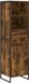 vidaXL Boekenkast Rook Eik 43 x 36 x 150.5 cm Bewerkt hout