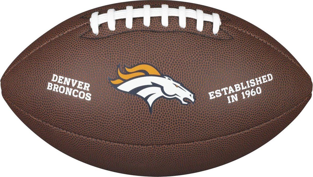 Wilson NFL Licensed Ball Broncos American Football - Bruin