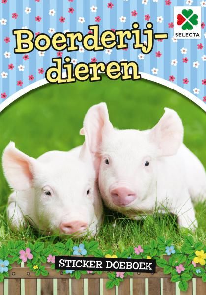 Selecta Panda Selecta Boerderijdieren Sticker Doeboek