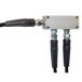 Metalsub Bauer Inlet G 1/4'' 2 Outlets bloc de distribution argent argent One Size